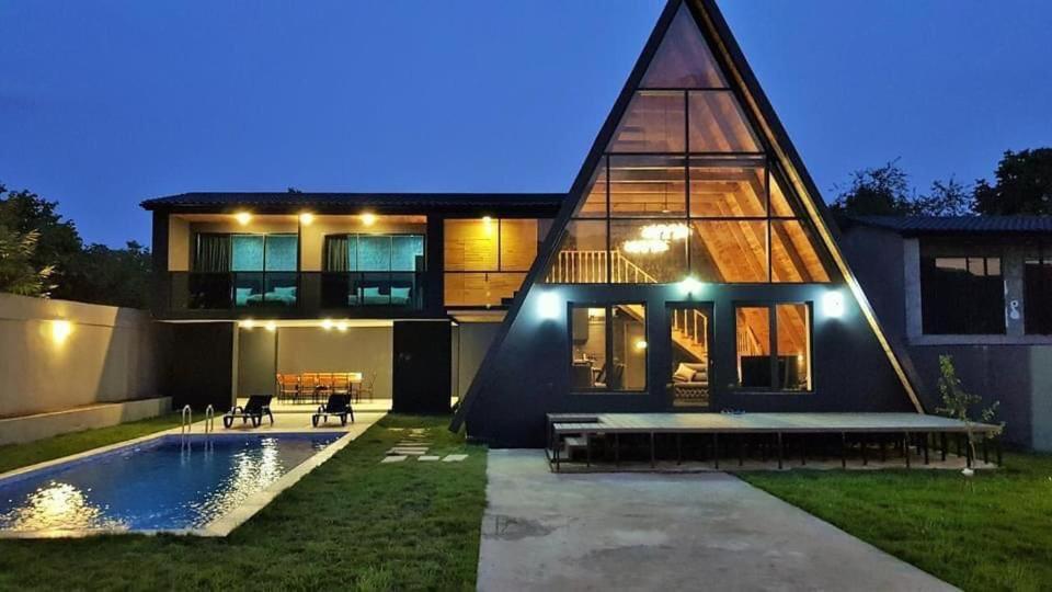 Qafqaz Wood Chalet กาบาลา ภายนอก รูปภาพ