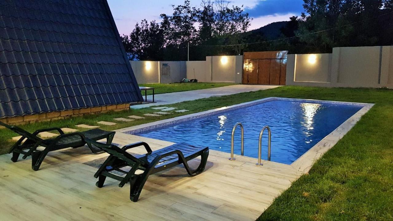 Qafqaz Wood Chalet กาบาลา ภายนอก รูปภาพ