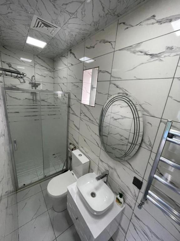 Qafqaz Wood Chalet กาบาลา ภายนอก รูปภาพ