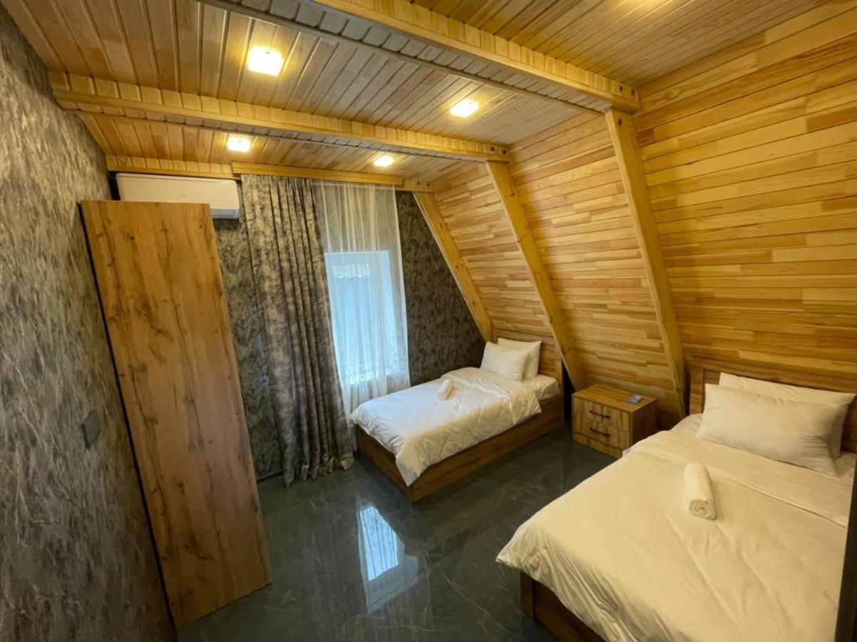 Qafqaz Wood Chalet กาบาลา ภายนอก รูปภาพ