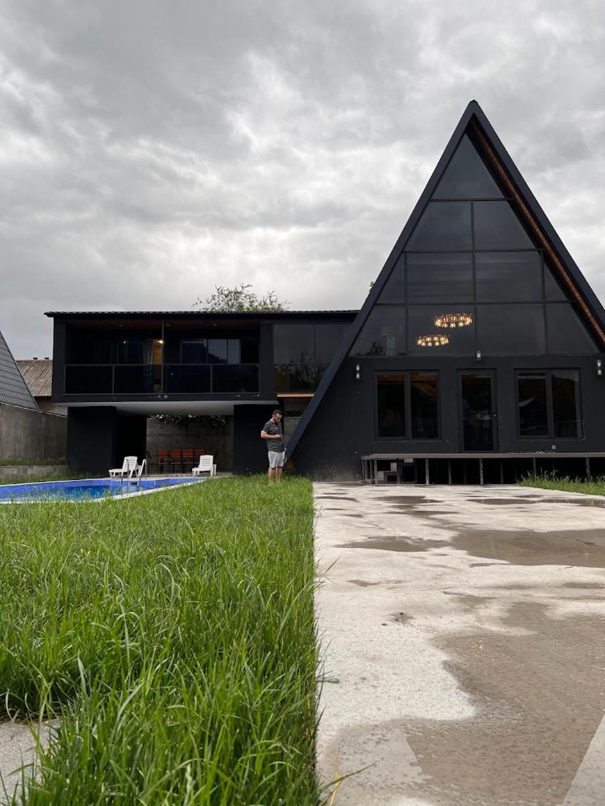 Qafqaz Wood Chalet กาบาลา ภายนอก รูปภาพ