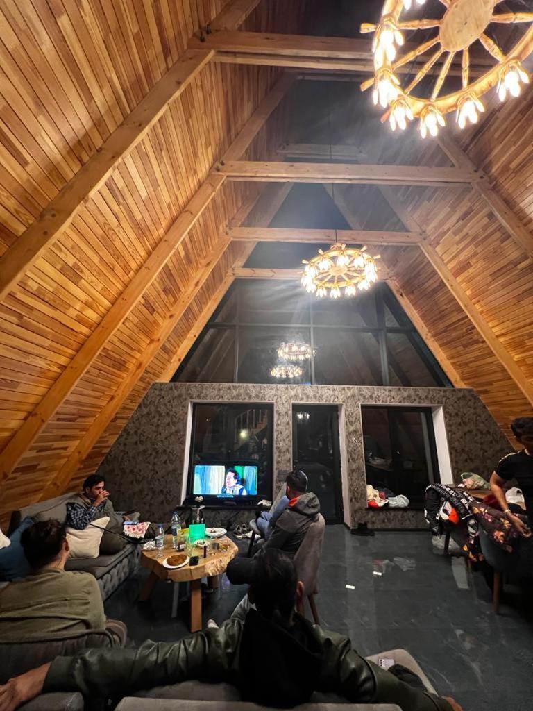 Qafqaz Wood Chalet กาบาลา ภายนอก รูปภาพ