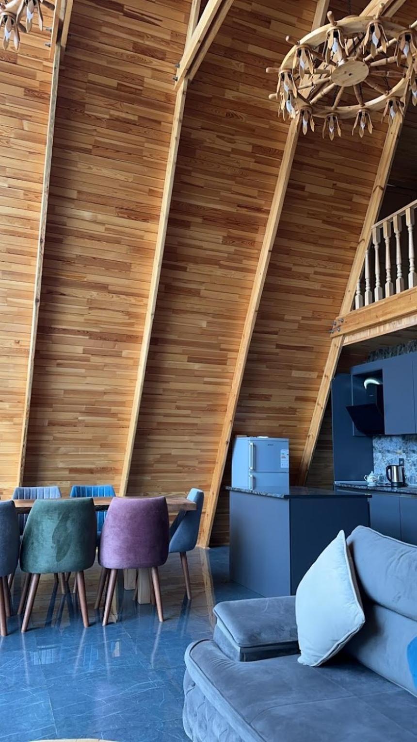 Qafqaz Wood Chalet กาบาลา ภายนอก รูปภาพ
