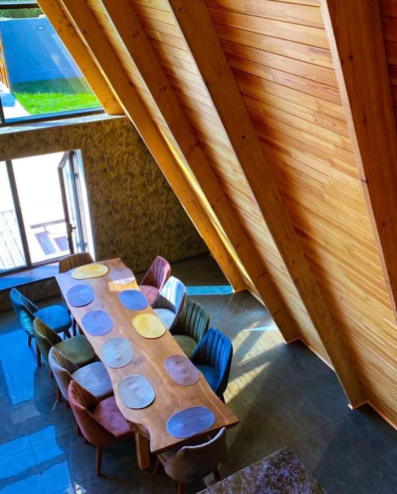 Qafqaz Wood Chalet กาบาลา ภายนอก รูปภาพ