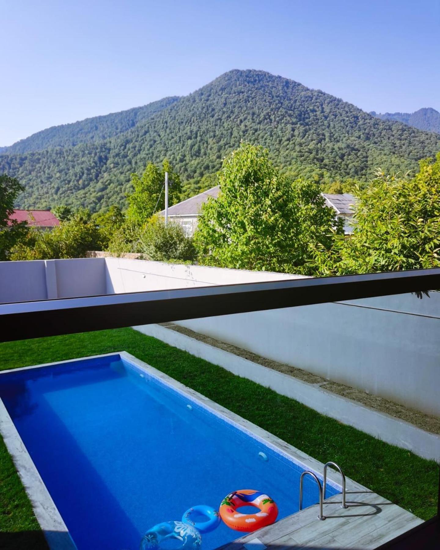 Qafqaz Wood Chalet กาบาลา ภายนอก รูปภาพ